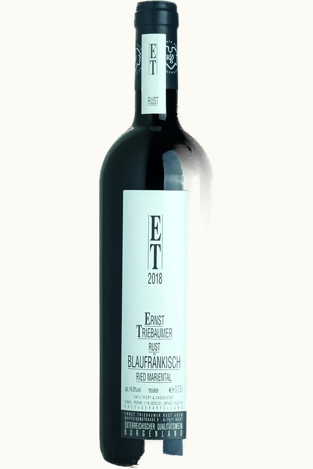 Ernest Triebaumer Ernest Triebaumer Mariental Blaufrankisch, 2018