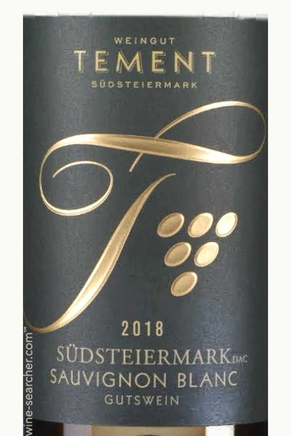 Tement Tement Sauv Blanc DAC Sud Steiermark, 2018