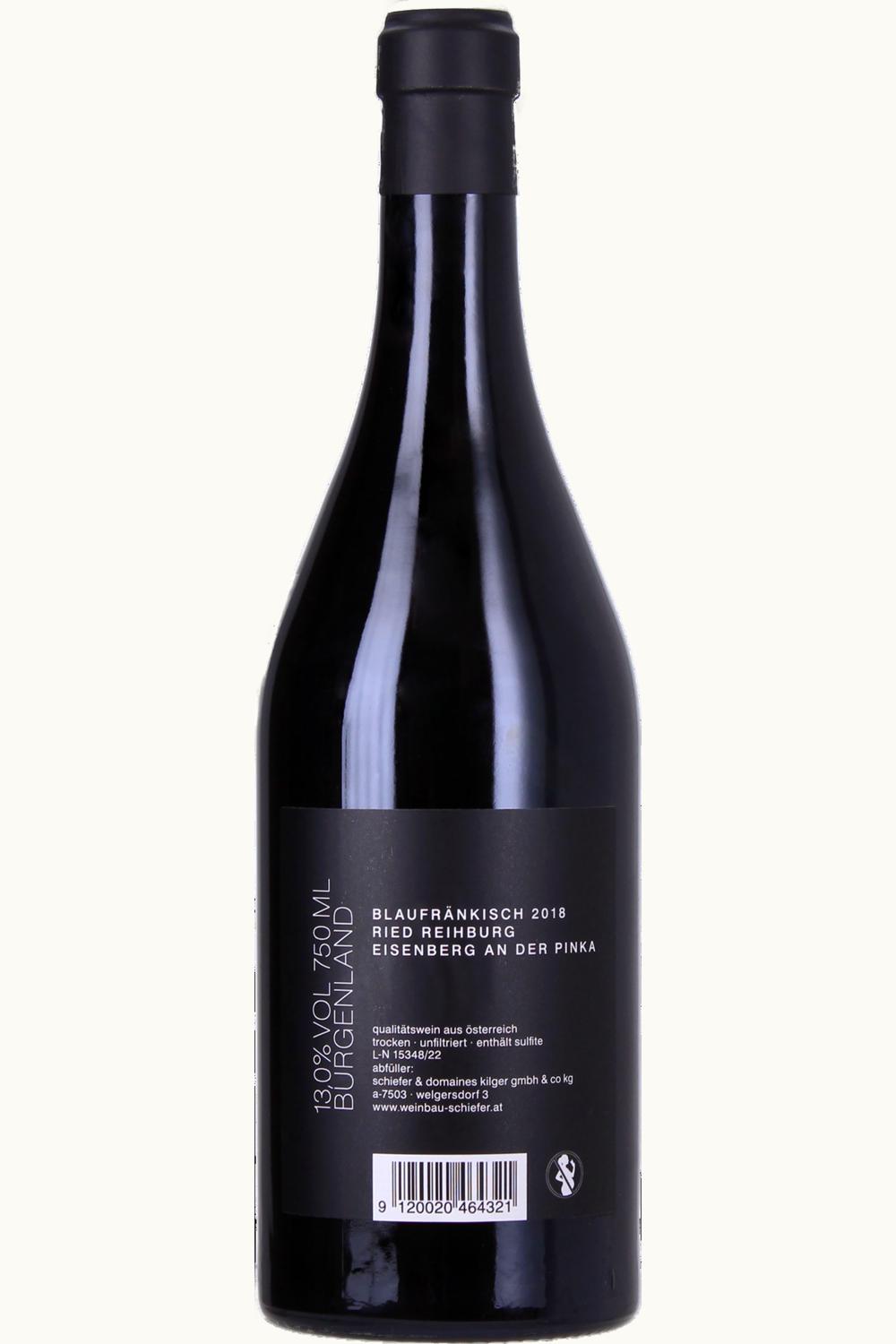 Weinbau Uwe Schiefer Weinbau Uwe Schiefer Reihburg Blaufrankisch, 2018