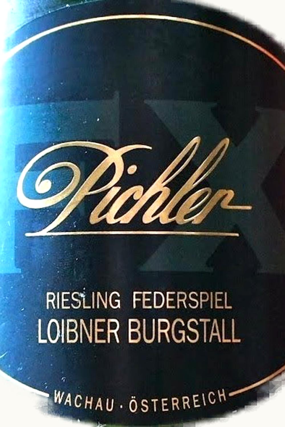 F.X. Pichler Loiben Burgstall Riesling Feder Spiel Wachau, 2017