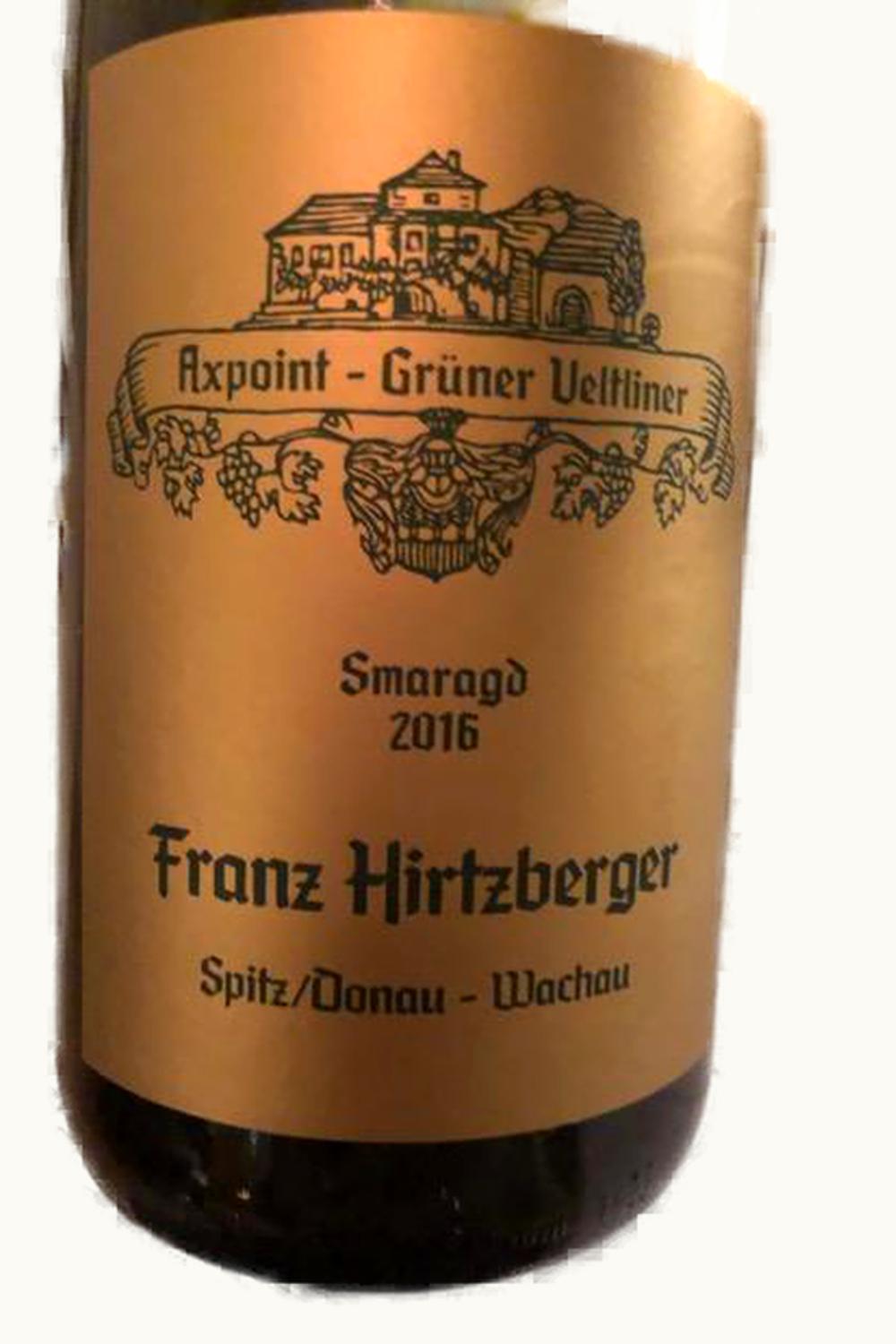 Franz Hirtzberger Franz Hirtzberger Axpoint Gruner Veltliner Smaragd Wachau, 2016
