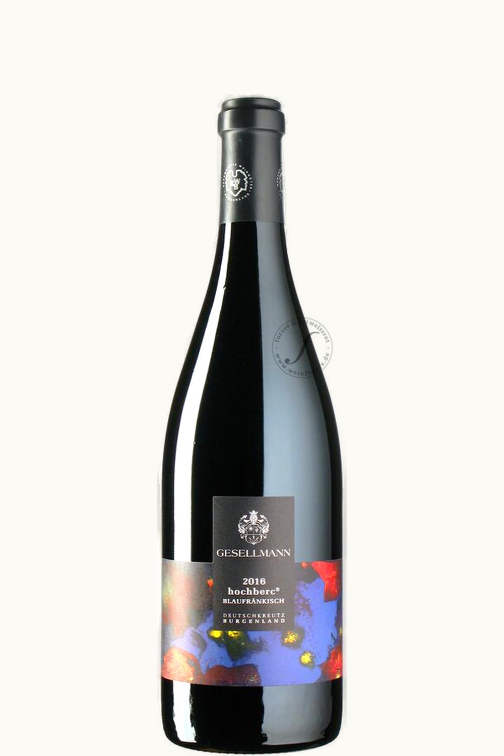 Fmly Gesellmann Fmly Gesellmann Hochberc Blaufrankisch DAC Mittel Burgenland, 2016