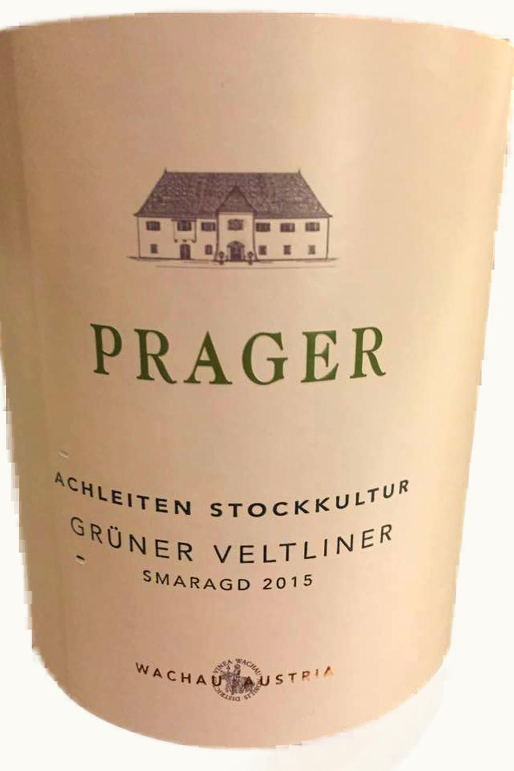 Prager Prager Stockkultur Achleiten Grüner Veltliner Smaragd, 2015