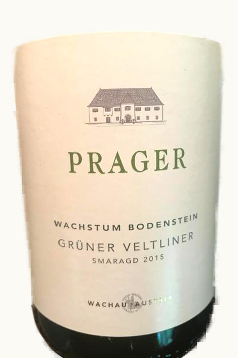 Prager Prager Wachstum Bodenstein Grüner Veltliner Smaragd, 2015