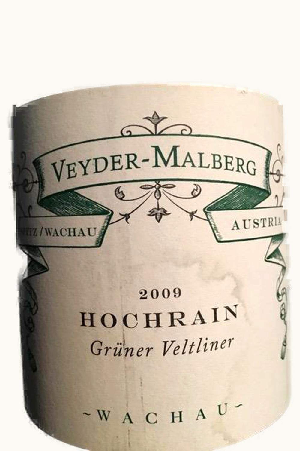Veyder-Malberg Veyder-Malberg Hochrain Grüner Veltliner Wachau, 2015