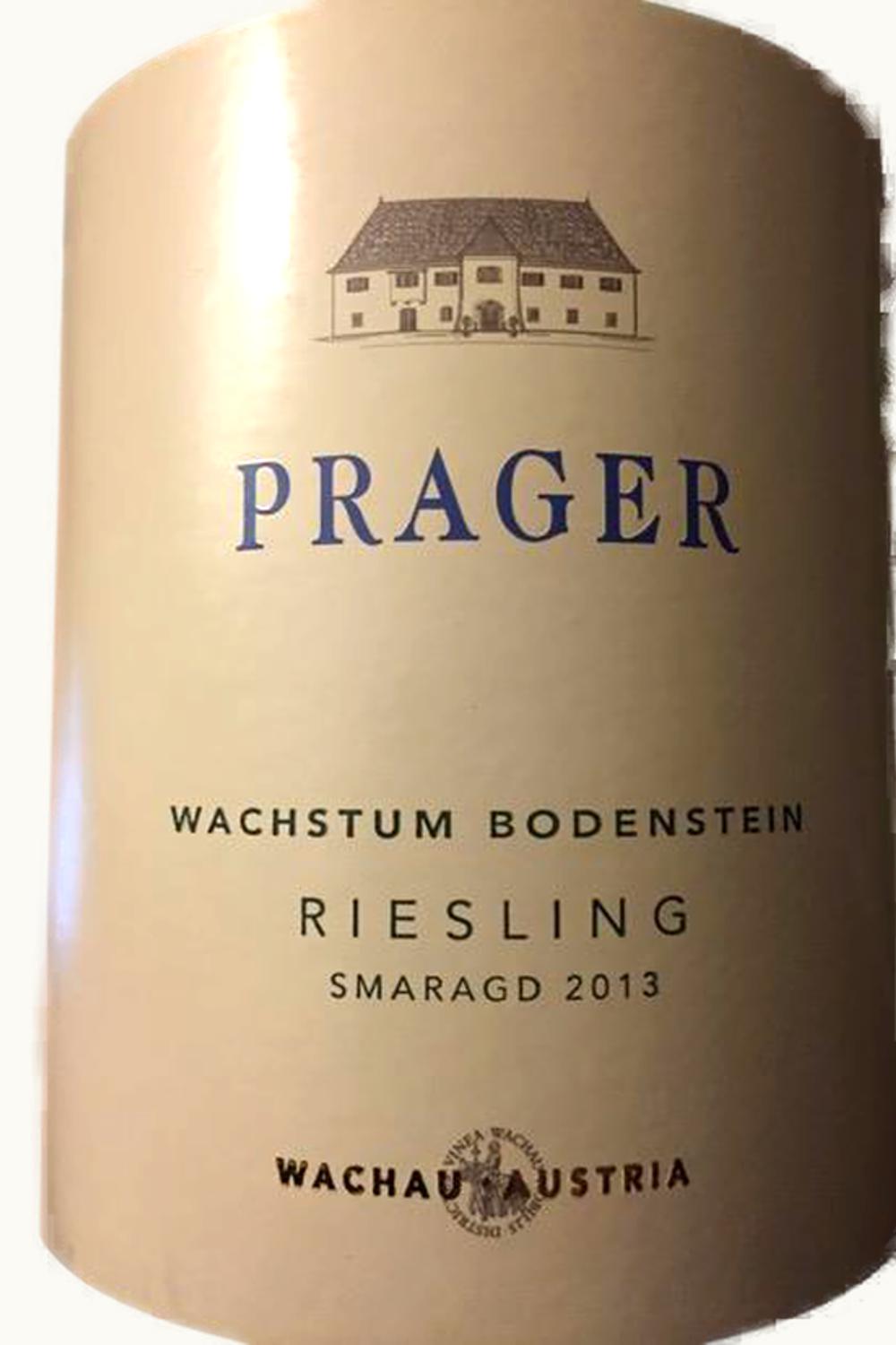 Prager Prager Wachstum Bodenstein Riesling Smaragd Wachau, 2013