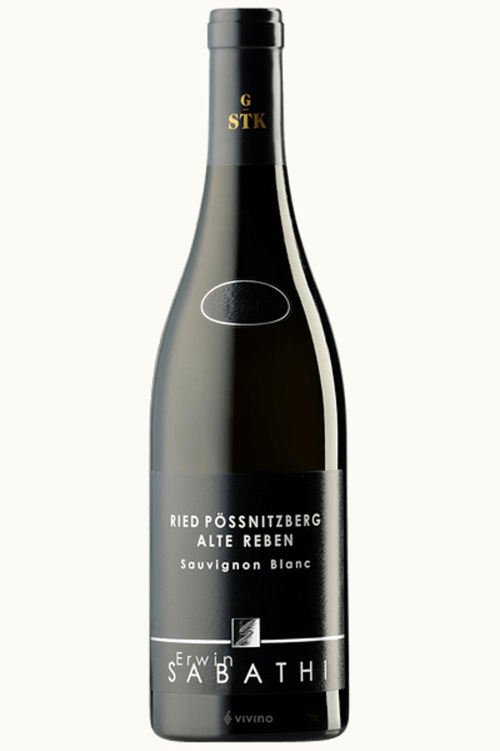 Erwin Sabathi Erwin Sabathi Possnitzberg Alte Reben Sauvignon Blanc Groß STK Lage DAC Südsteiermark, 2012