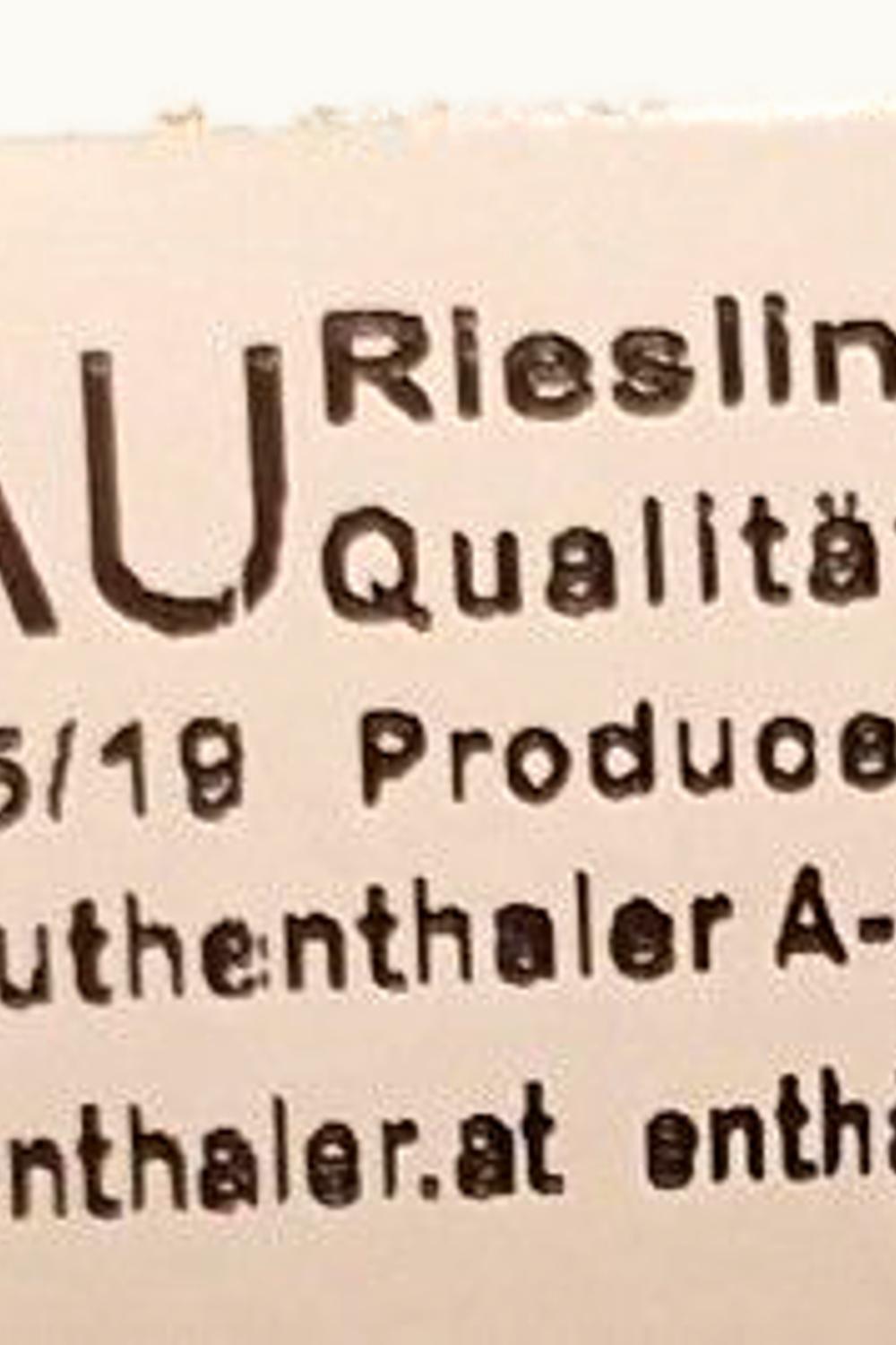 Martin Muthenthaler Martin Muthenthaler Viessling Stern Riesling Wachau, 2012