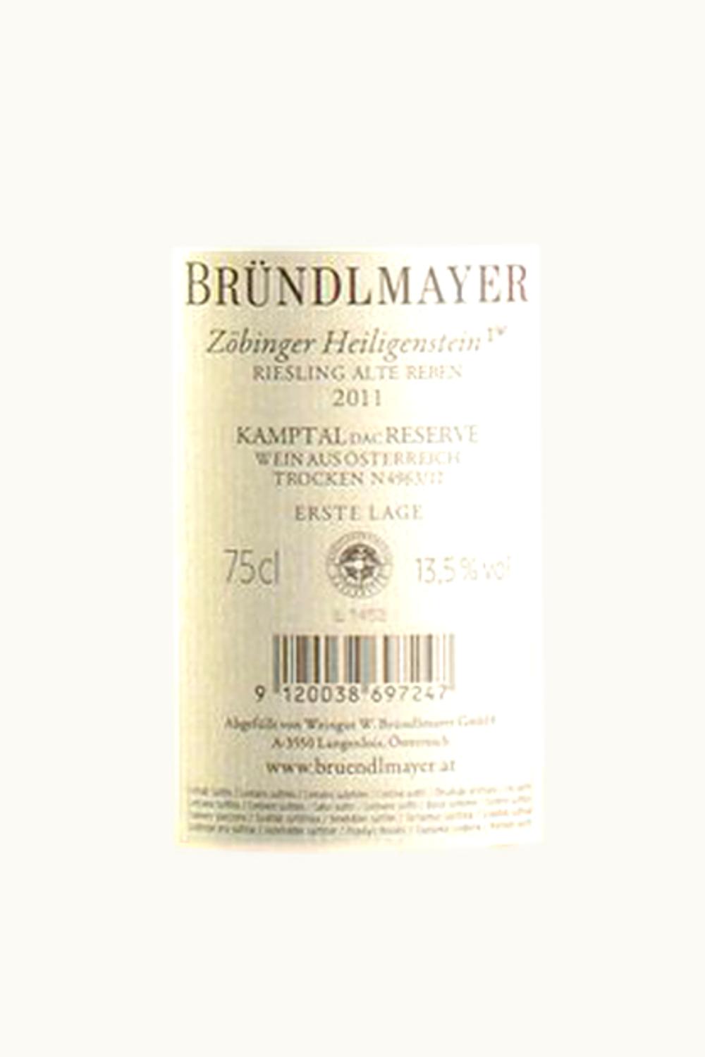 Bründlmayer Bründlmayer Heiligenstein Riesling Erste Lage DAC Kamptal, 2011
