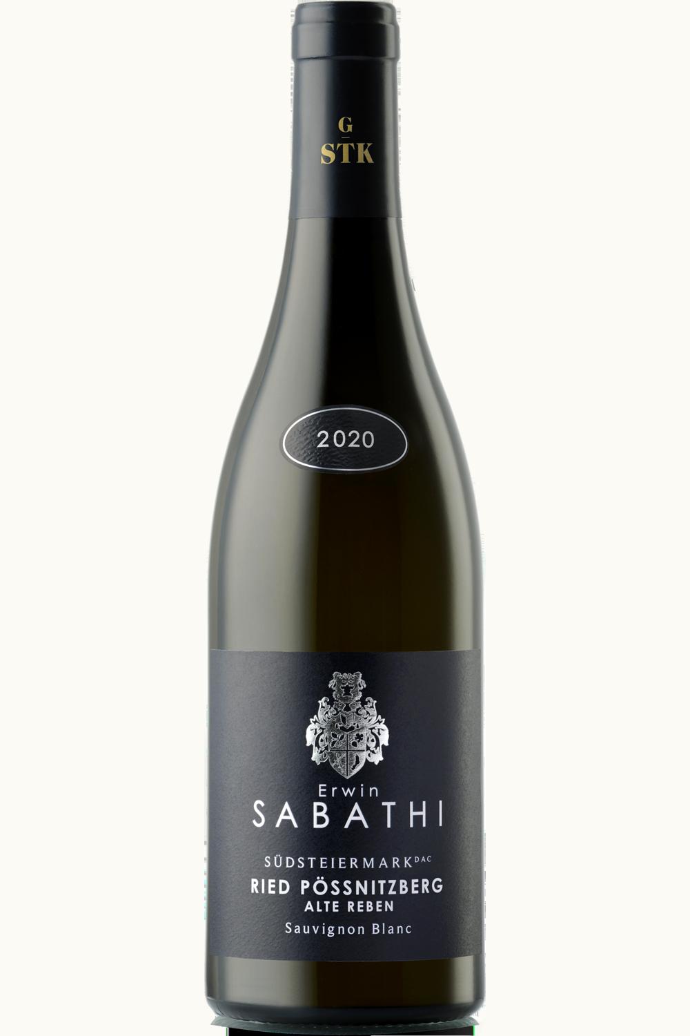 Erwin Sabathi Possnitzberg Alte Reben Sauvignon Blanc Große STK Lage DAC Südsteiermark, 2011