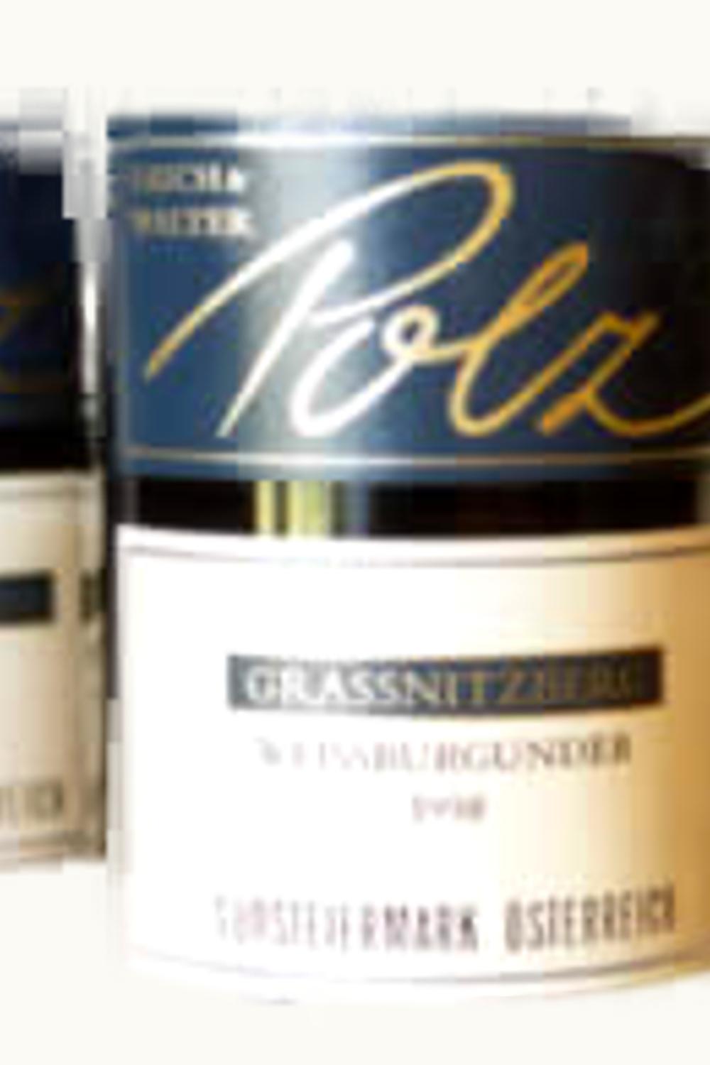 Eric Walter Polz Eric Walter Polz Grassnitzberg Grauer Burgunder Erste STK Lage Sud Steiermark, 2000