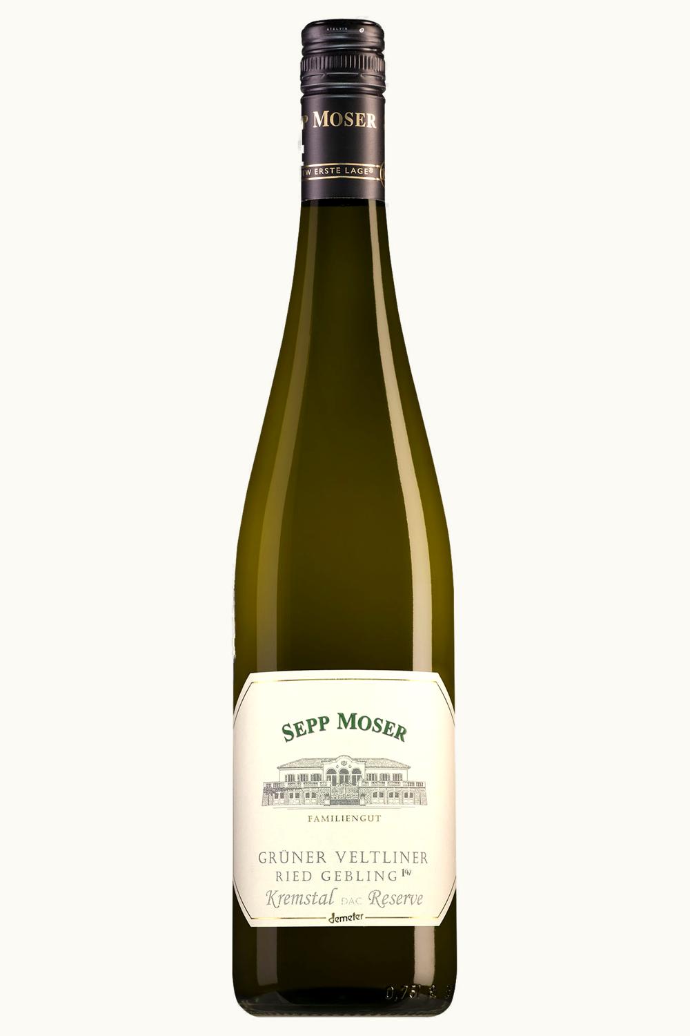 Sepp Moser Sepp Moser Gebling Grüner Veltliner Erste OTW Lage RSV Kamptal Kremstal, 2000