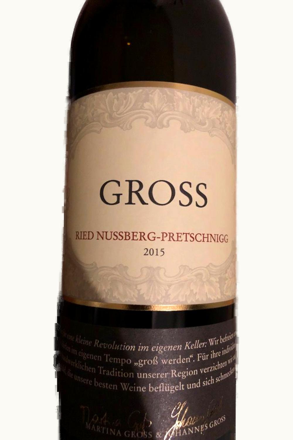 Gross Ratsherr Gross Ratsherr Nussberg Morillon STK Lage Süd Steiermark, 1999