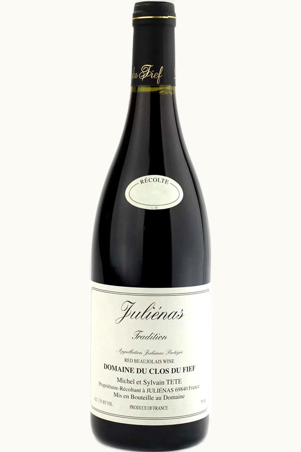 Michel Tête Michel Tete Dom du Clos Fief Cuvee Tradition Julienas, 2022