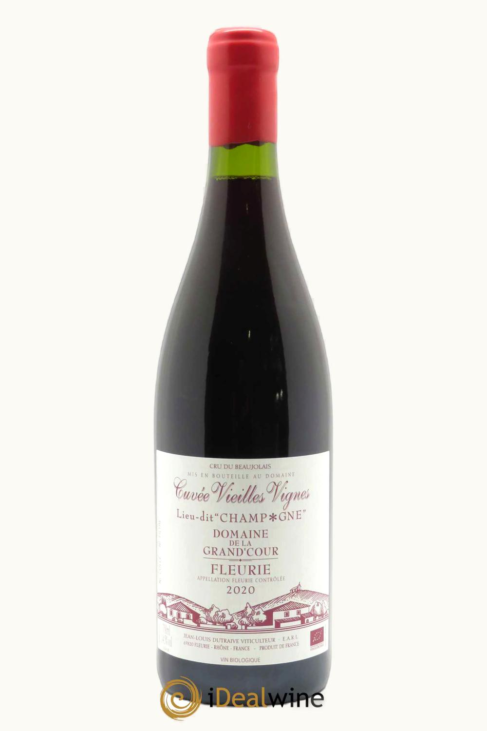 Jean-Louis Dutraive Jean-Louis Dutraive Dom de la Grand Cour Cuvee Vieilles Vignes Champagne Fleurie, 2020