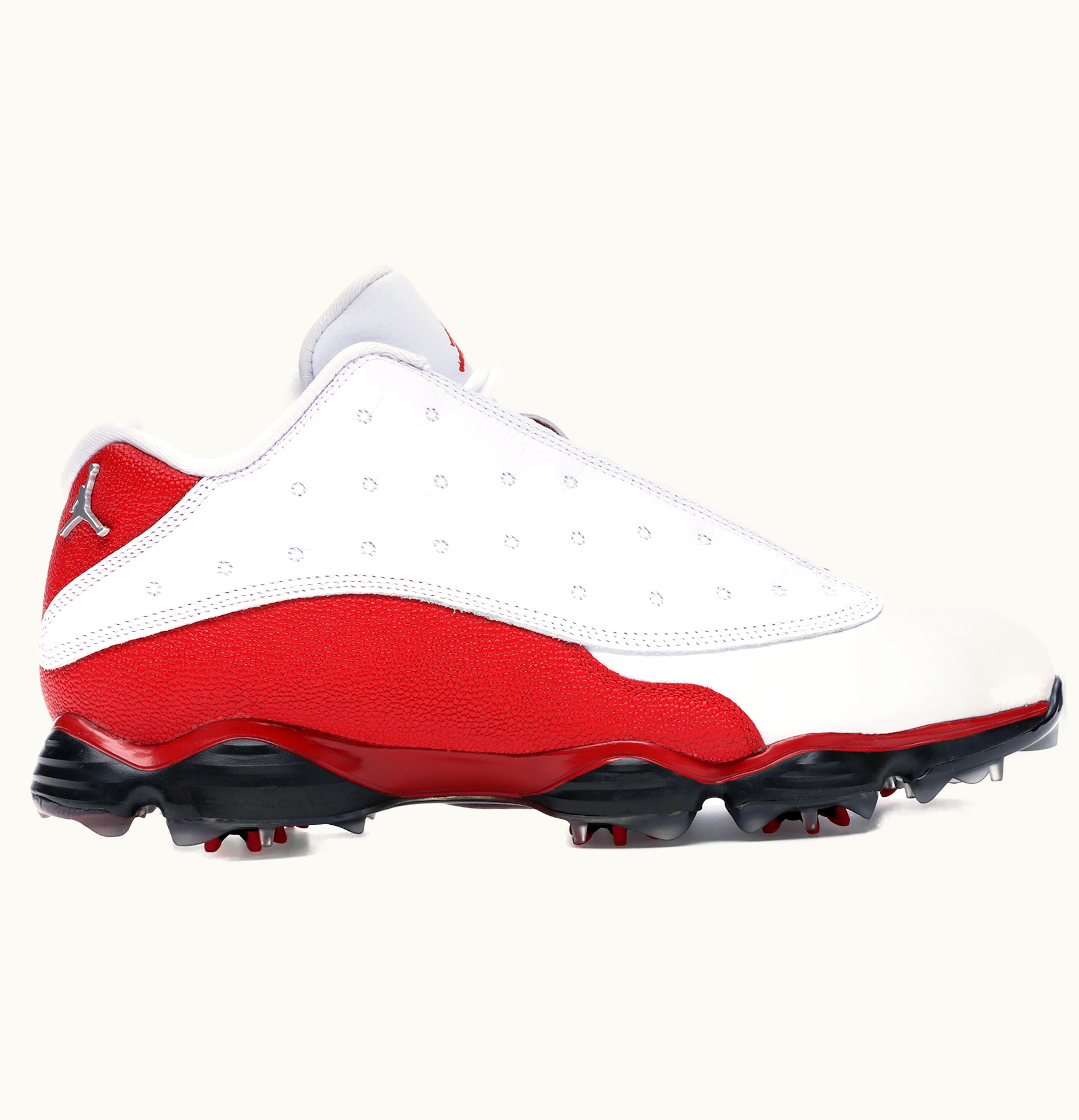 Jordan Air Jordan 13 Retro Golf Cleat White Red
