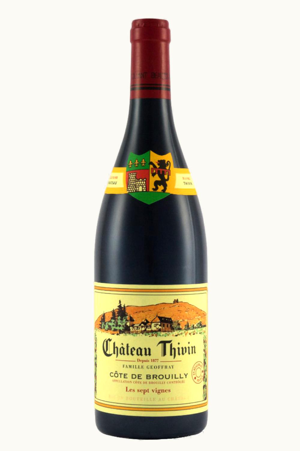 Thivin Thivin Les Sept Vigne Côte de Brouilly, 2019