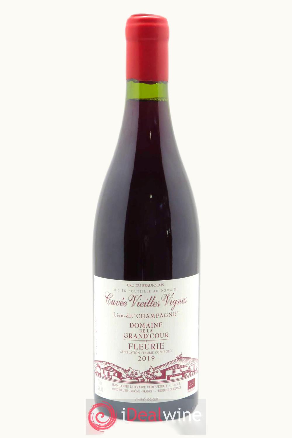 Jean-Louis Dutraive Jean-Louis Dutraive Dom de la Grand Cour Cuvée Vieilles Vignes Champagne Fleurie, 2019