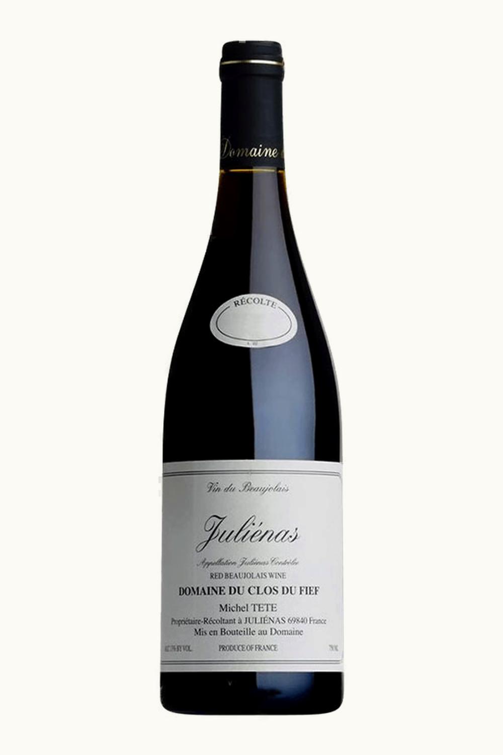 Michel Tête Michel Tête Dom du Clos Fief Cuvée Tradition Julienas, 2019