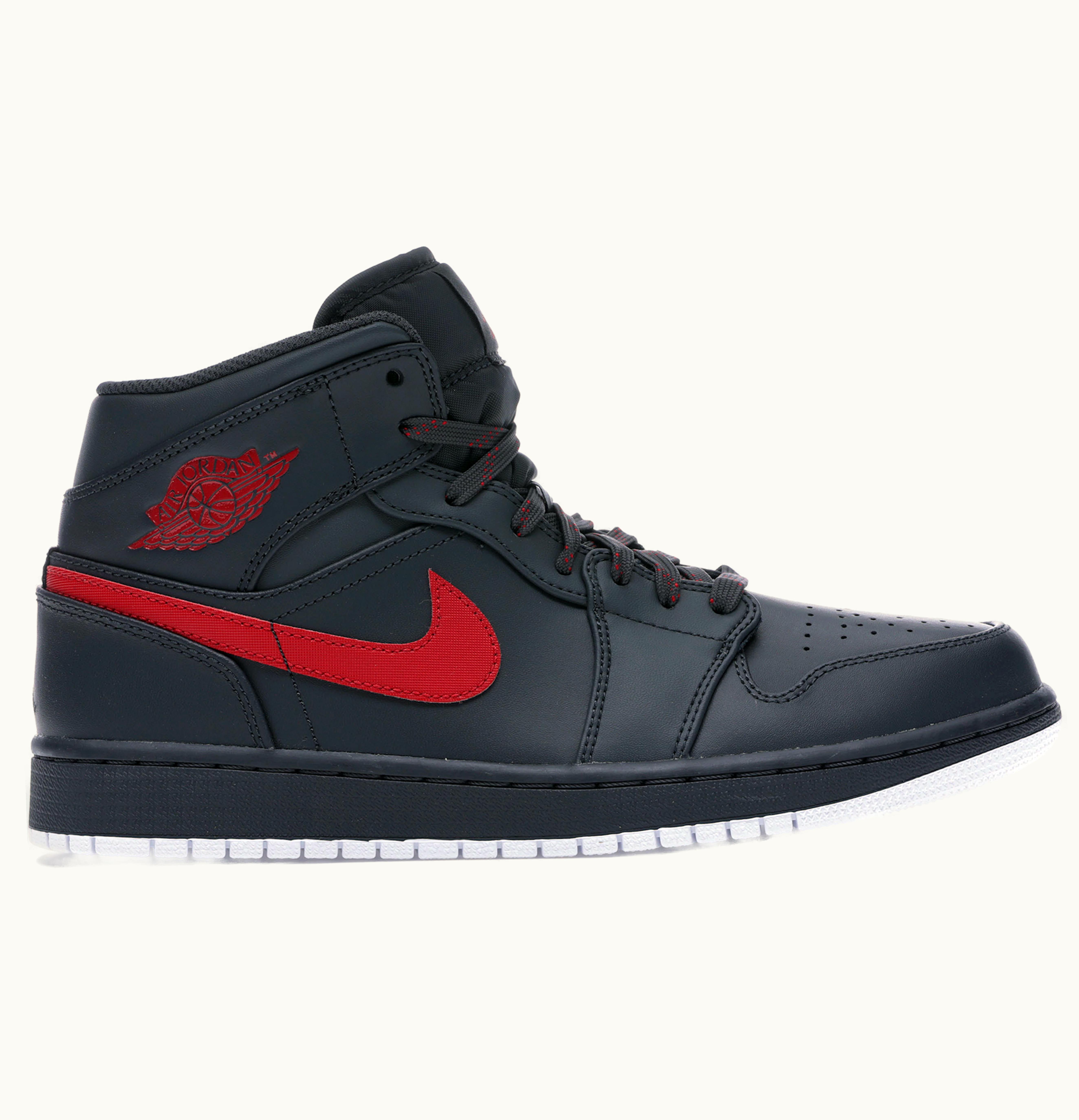 Jordan Air Jordan 1 Retro Mid Anthracite Gym Red