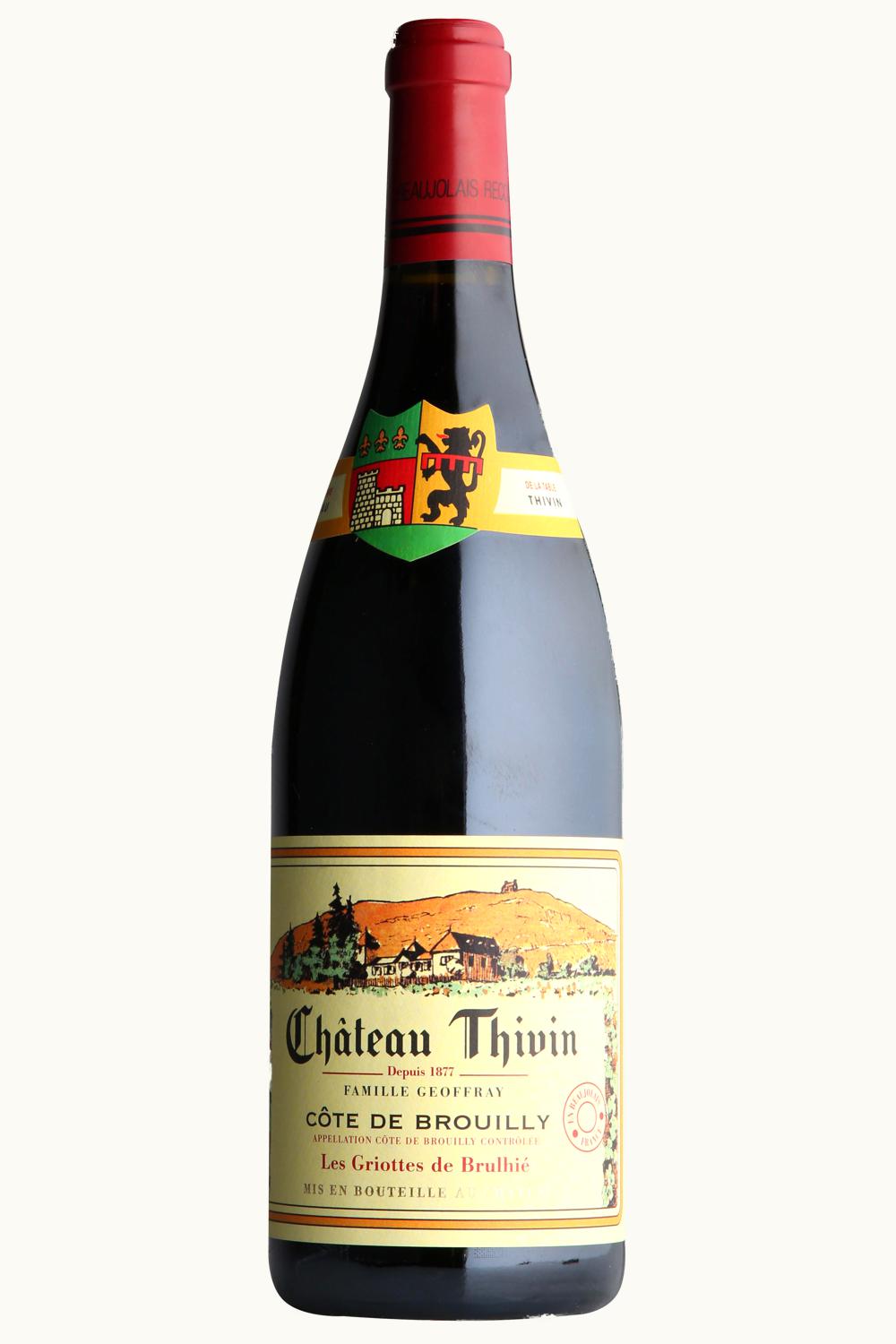 Thivin Thivin Cuvée Les Griottes Côte de Brouilly, 2019