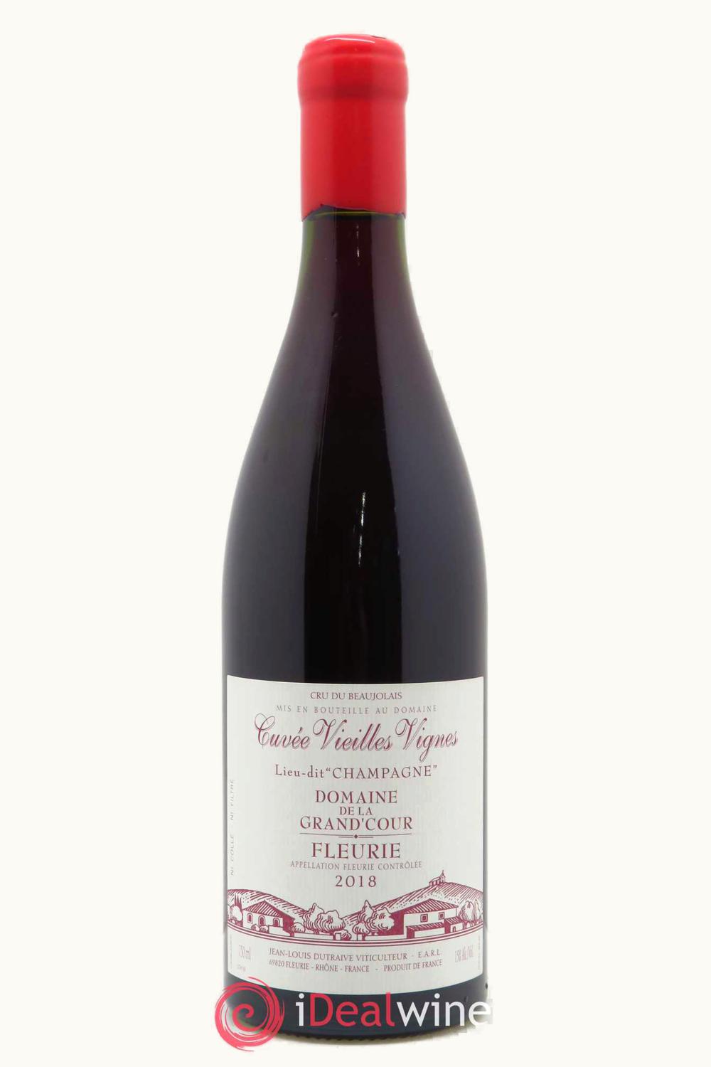Jean-Louis Dutraive Jean-Louis Dutraive Dom de la Grand Cour Cuvee Vieilles Vignes Champagne Fleurie, 2018