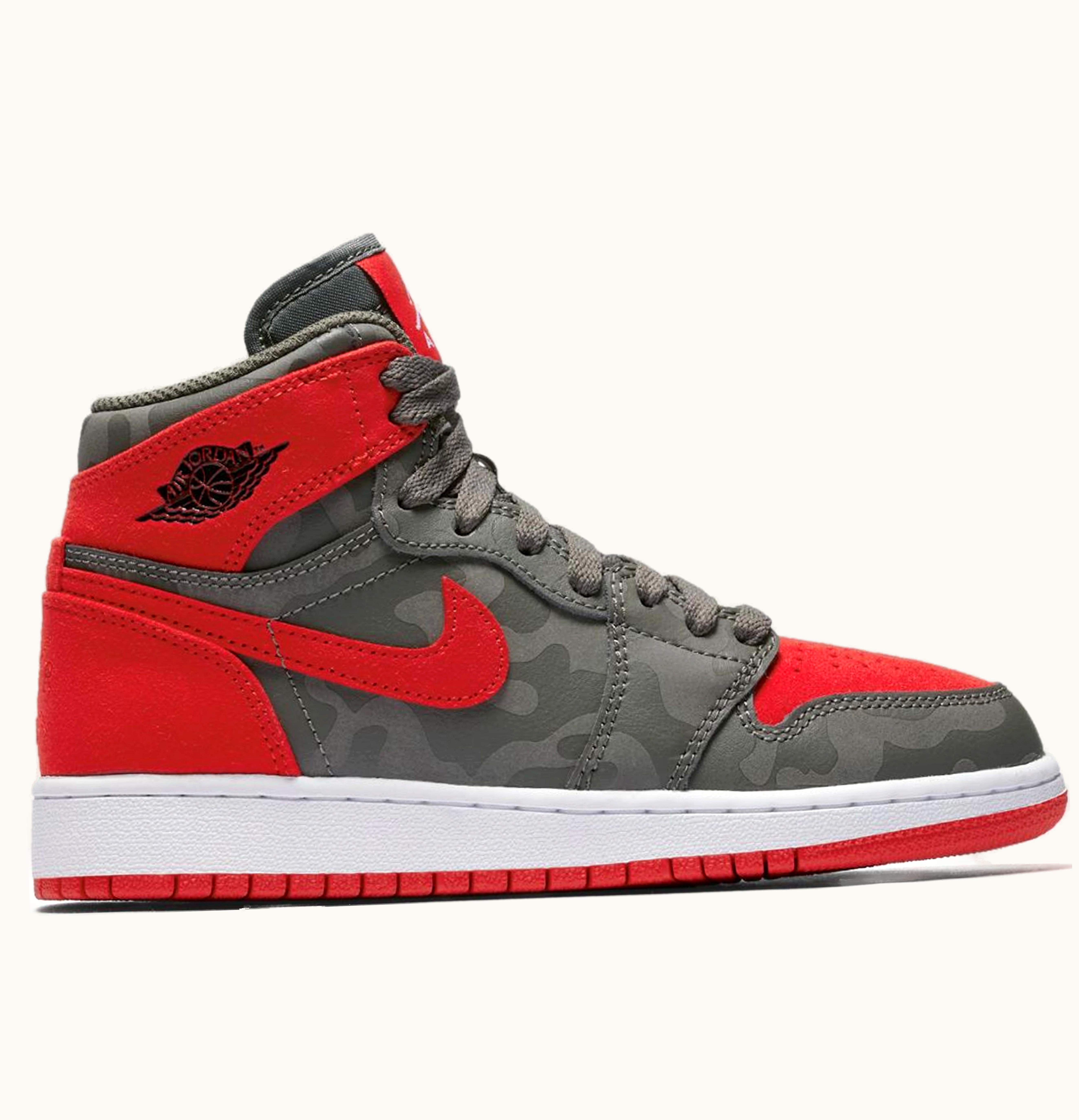 Jordan Air Jordan 1 Retro High Camo 3M Bred GS