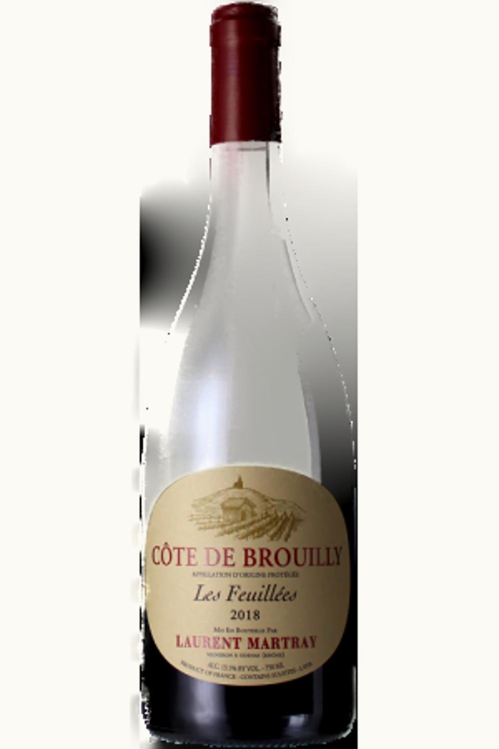 Domaine Laurent Martray Domaine Laurent Martray Les Feuillée Côte de Brouilly, 2017