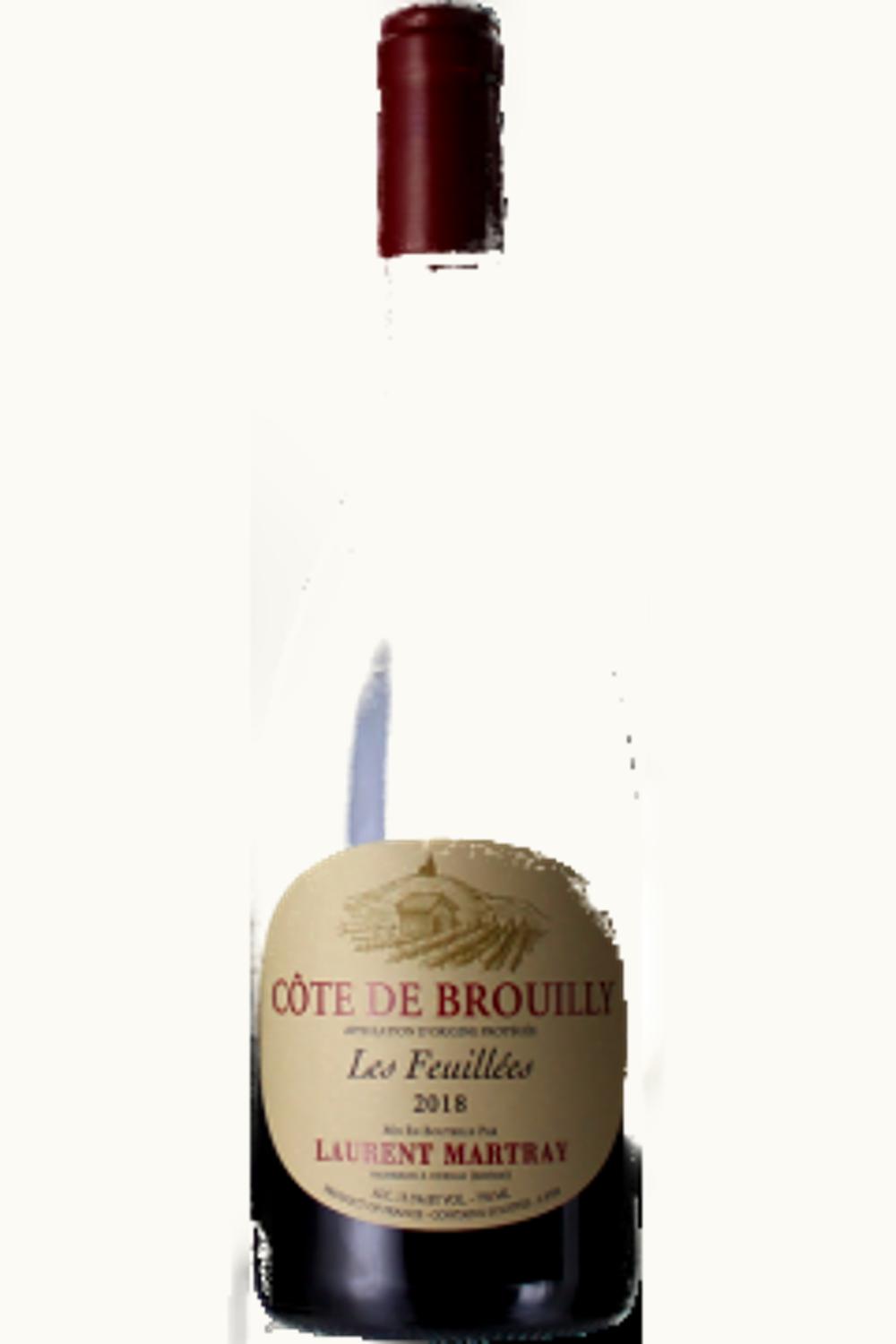 Domaine Laurent Martray Domaine Laurent Martray Les Feuillées Côte de Brouilly, 2016