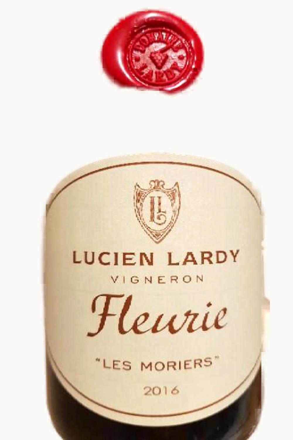 Domaine Lucien Lardy Domaine Lucien Lardy Les Moriers Vieilles Vignes Cru Fleurie, 2016