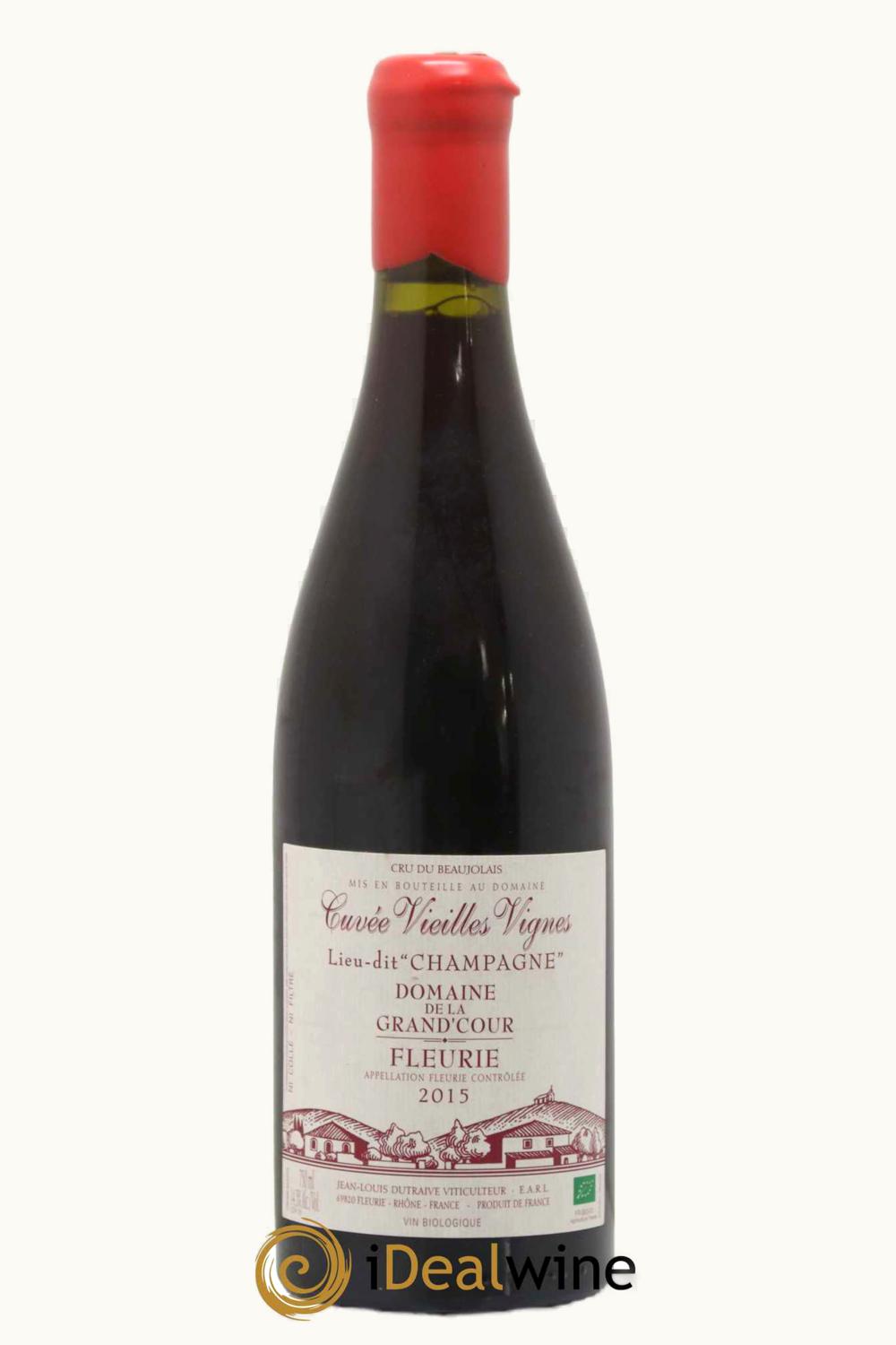 Jean-Louis Dutraive Jean-Louis Dutraive Dom de la Grand Cour Cuvée Vieilles Vignes Champagne Fleurie, 2015