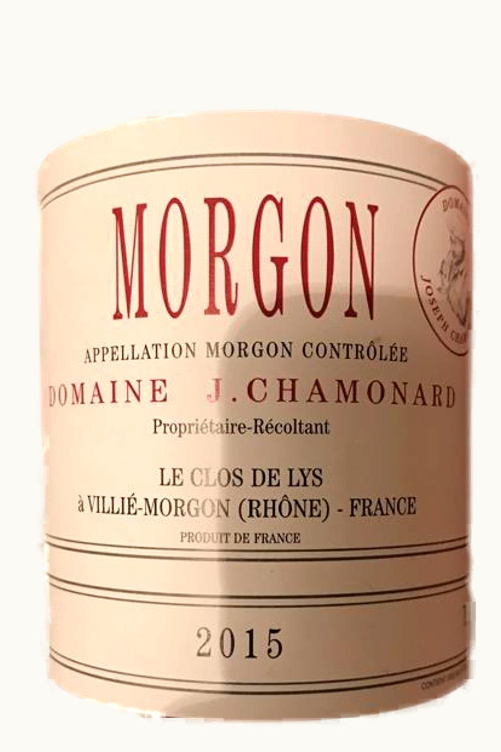 Domaine Chamonard Le Clos de Lys Morgon, 2015