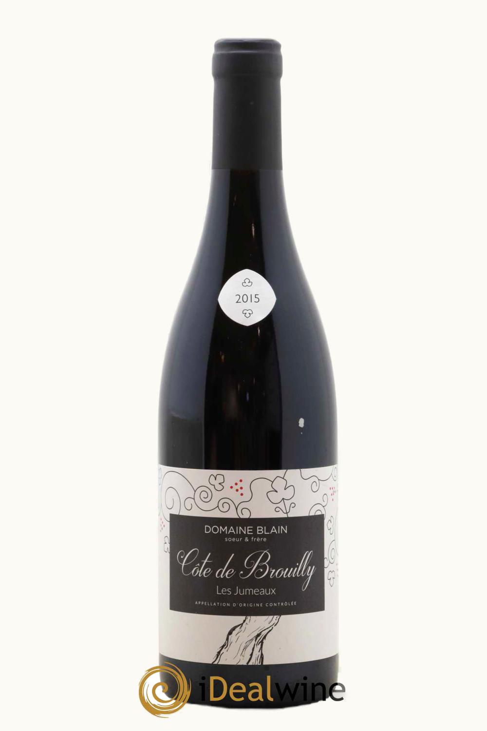 Domaine Blain Soeur & Frere Domaine Blain Soeur & Frere Les Jumeaux Côte de Brouilly, 2015