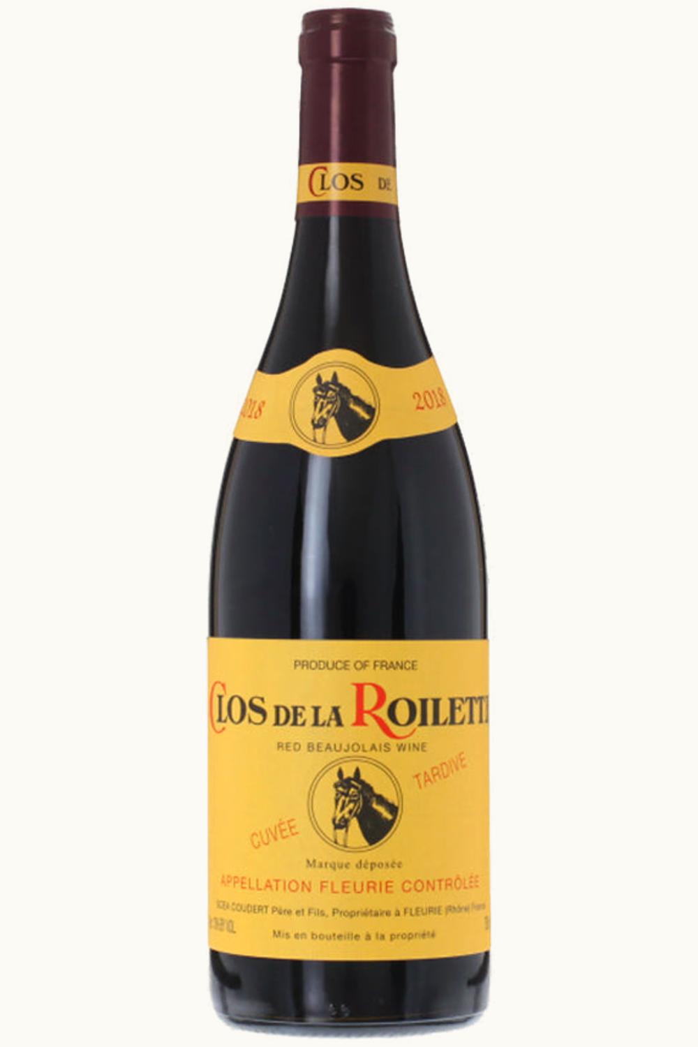 Domaine Coudert Clos de la Roilette Cuvée Tardive Fleurie, 2014