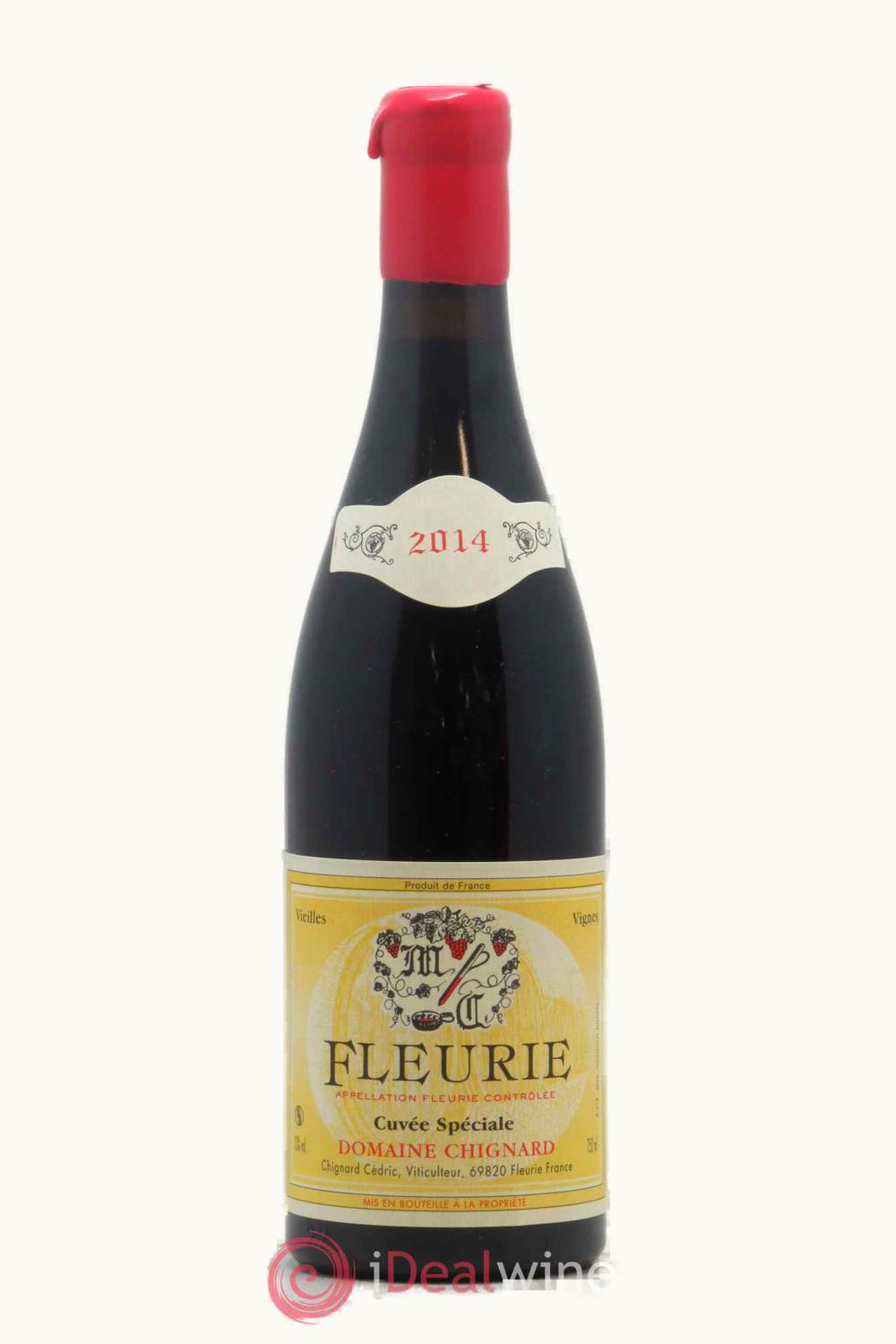 Domaine Chignard Cuvée SPC Vieilles Vignes Fleurie, 2014