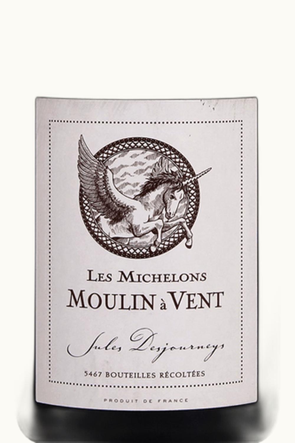 Domaine Jules Desjourneys Les Michelons Moulin-à-Vent, 2013