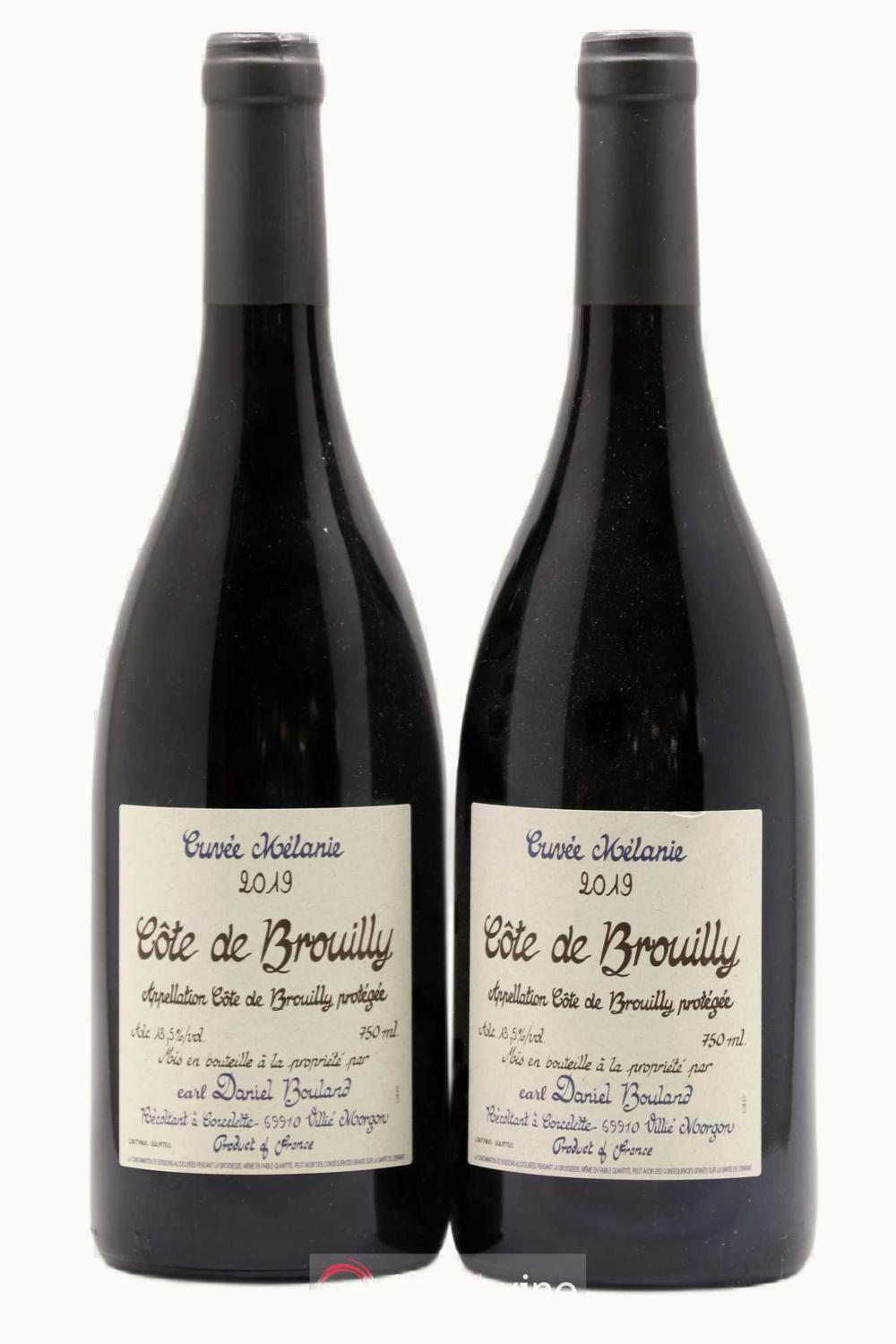 Daniel Bouland Cuvée Mélanie Côte de Brouilly, 2012