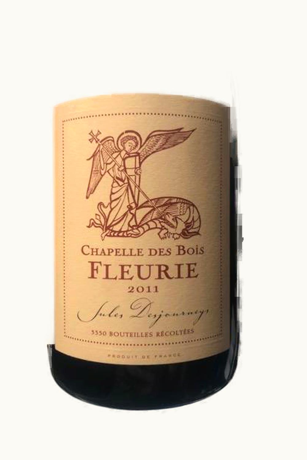 Domaine Jules Desjourneys La Chapelle de Bois Fleurie, 2011