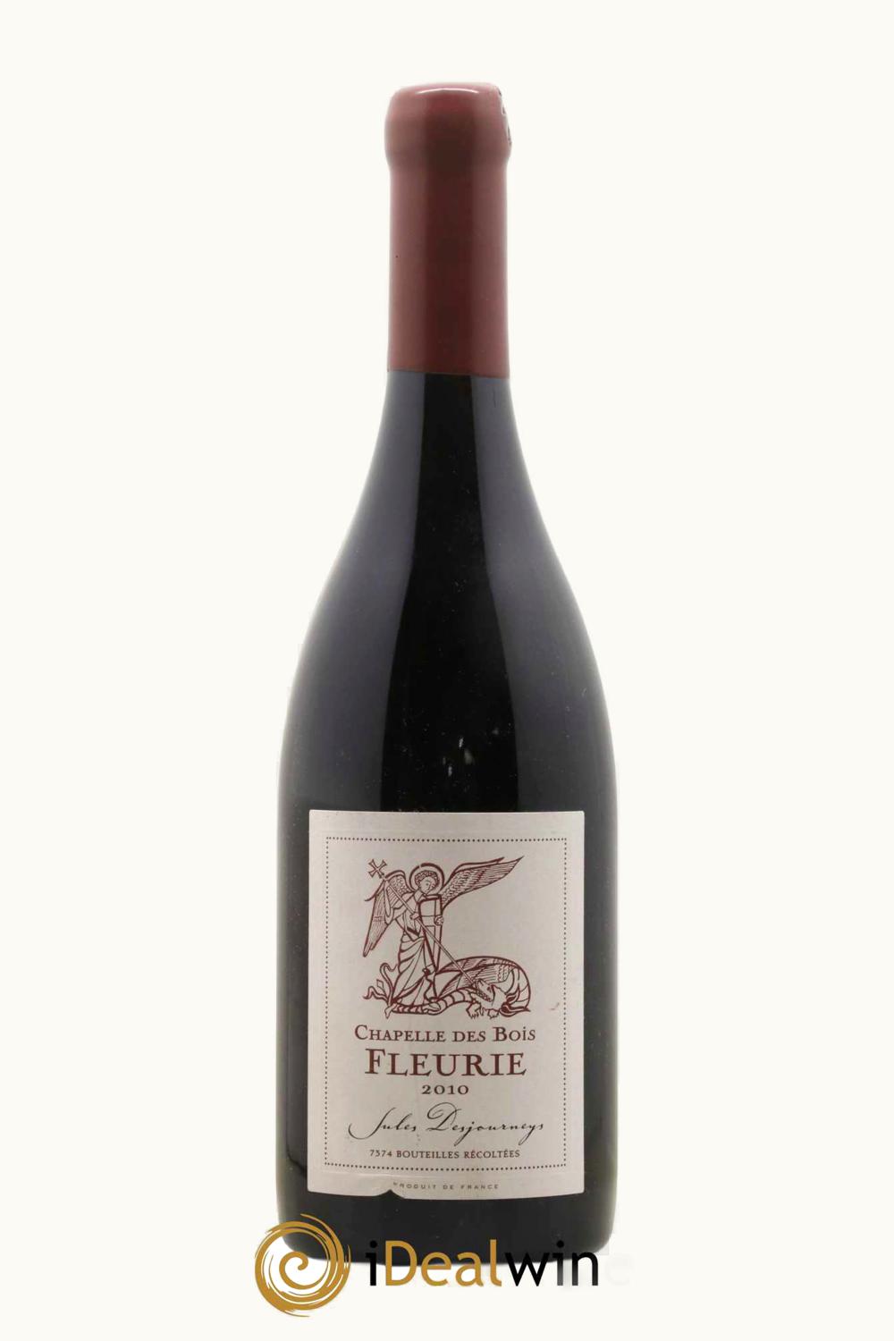 Domaine Jules Desjourneys La Chapelle de Bois Fleurie, 2010
