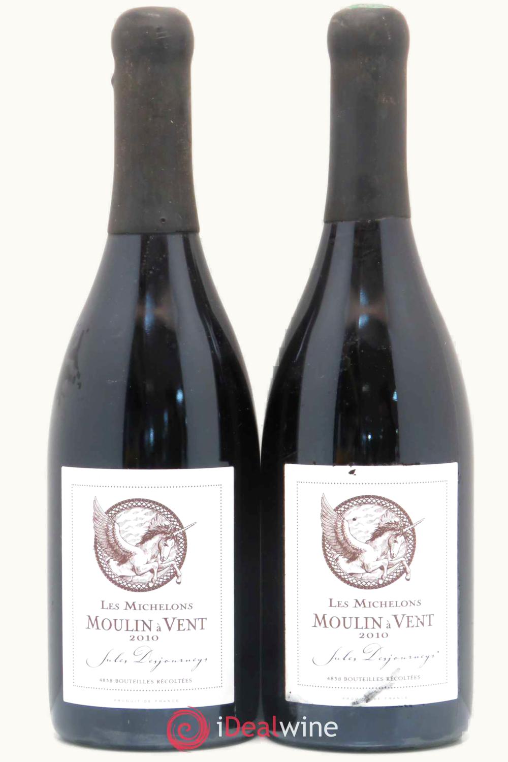 Domaine Jules Desjourneys Les Michelons Moulin-à-Vent, 2010