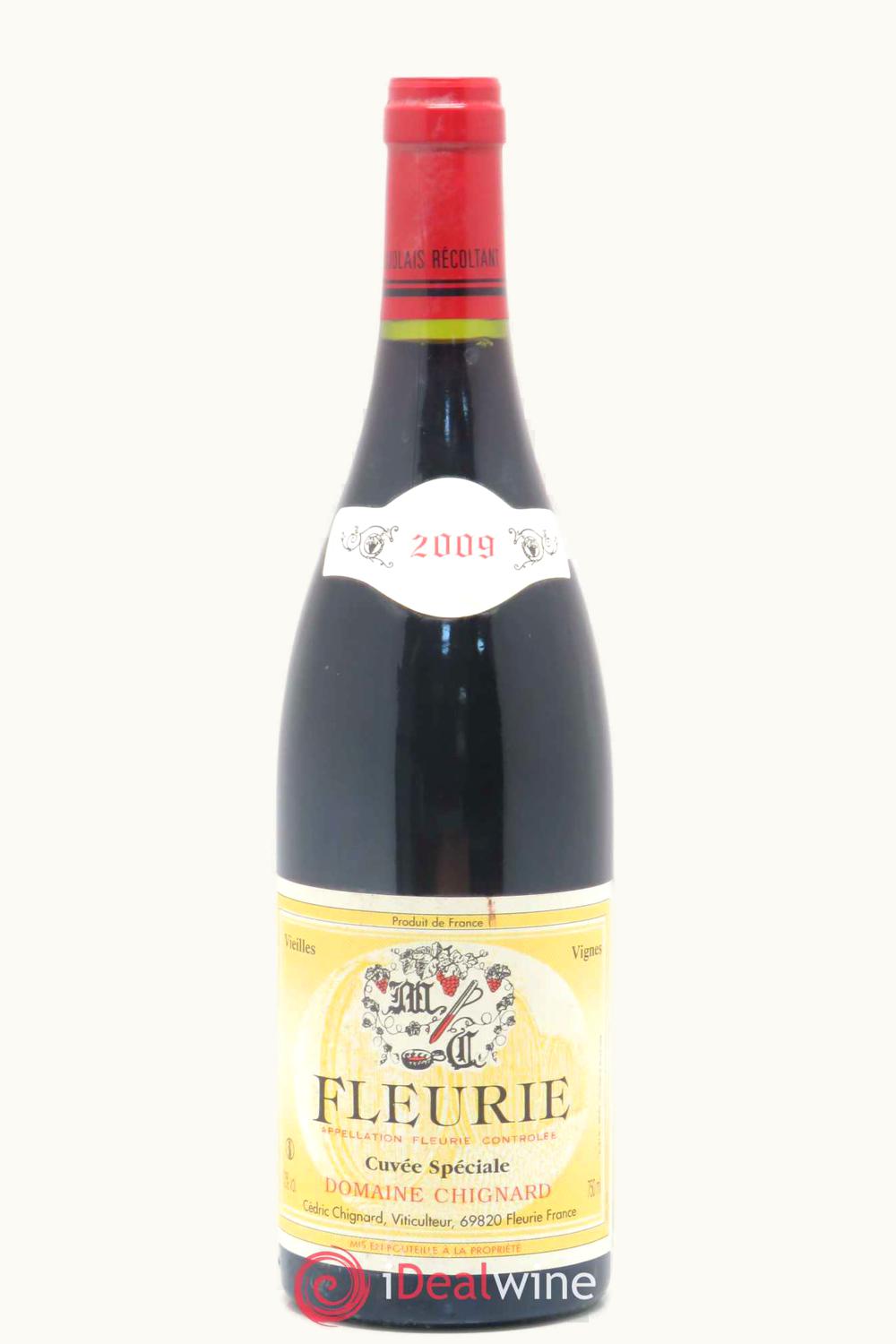 Domaine Chignard Cuvée Spéciale Vieilles Vignes Fleurie, 2009