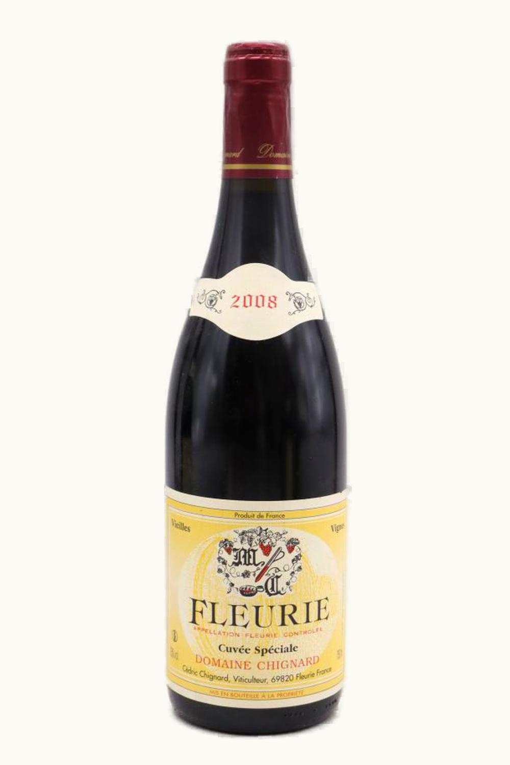 Domaine Chignard Cuvée Spéciale Vieilles Vignes Fleurie, 2008