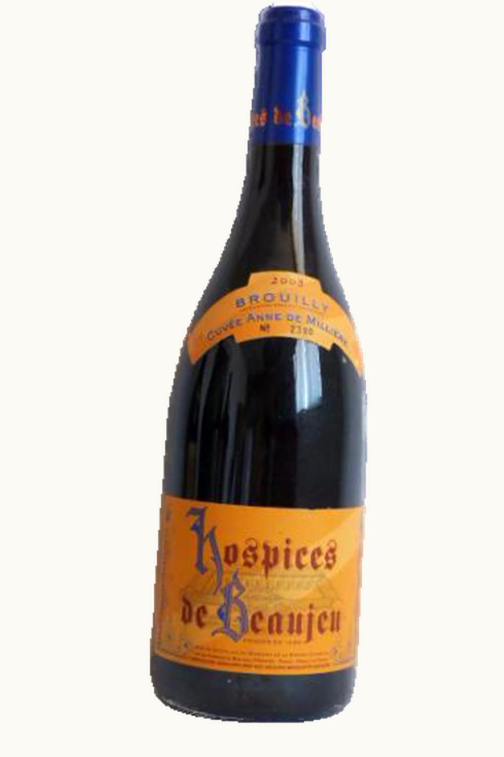 Hospices de Beaujeu Cuvée Anne Millière Brouilly, 2008
