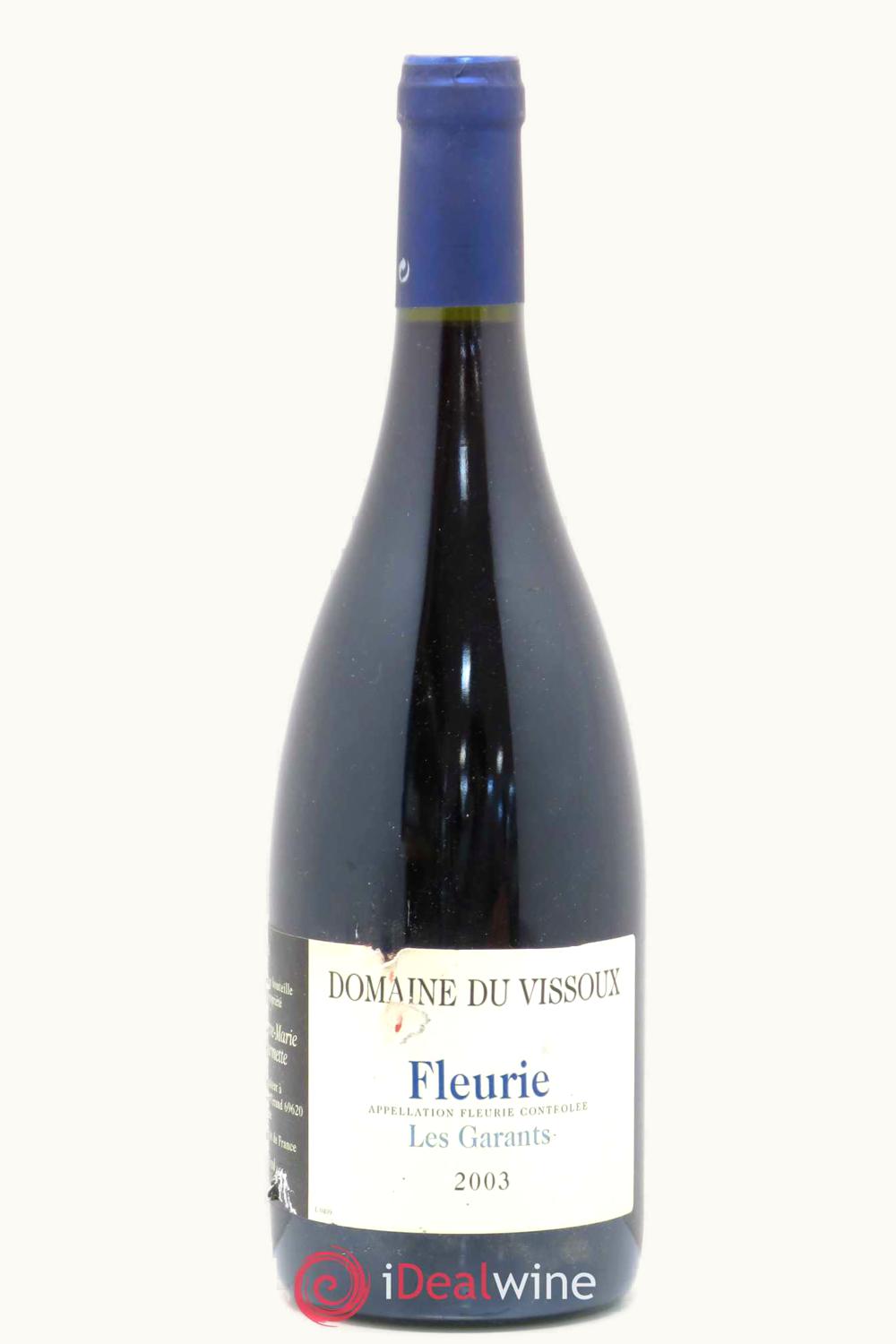 Pierre-Marie Chermette Pierre-Marie Chermette Dom du VIssoux Les Garants Fleurie, 2003