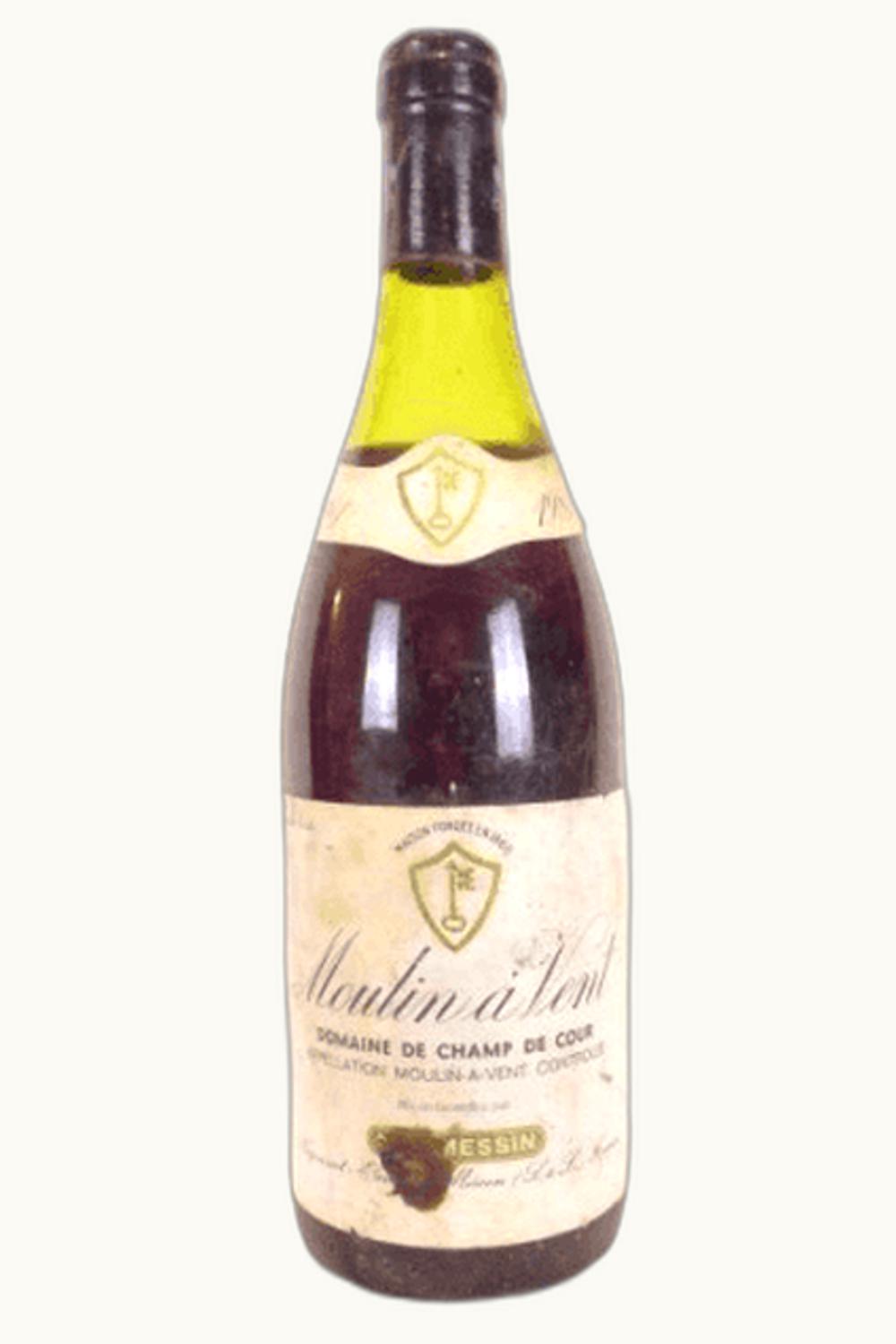 Mommessin Dom de Champ Cour Rsv Moulin-à-Vent, 1981