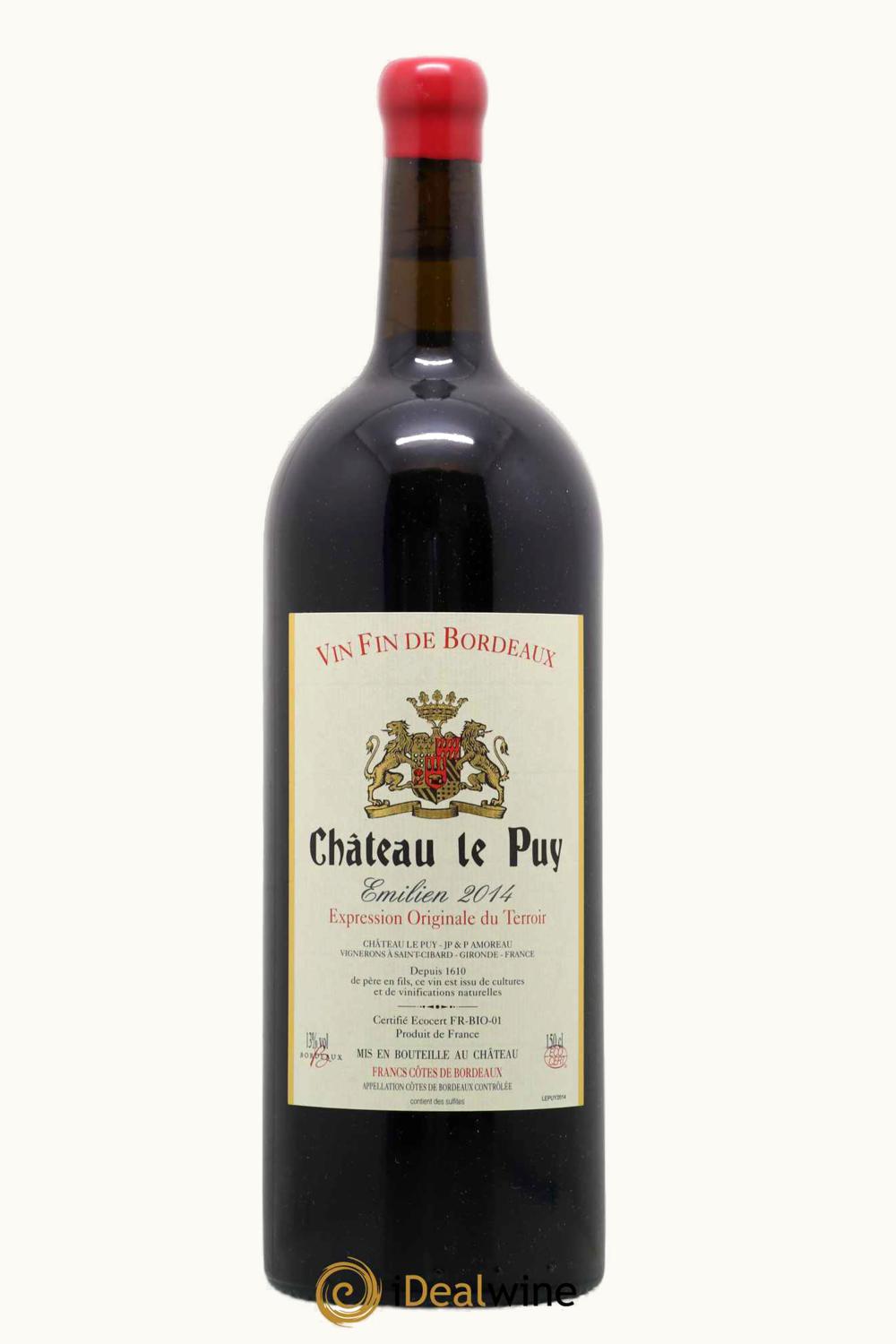 Château Le Puy Château Le Puy Côte de Bordeaux, 2014