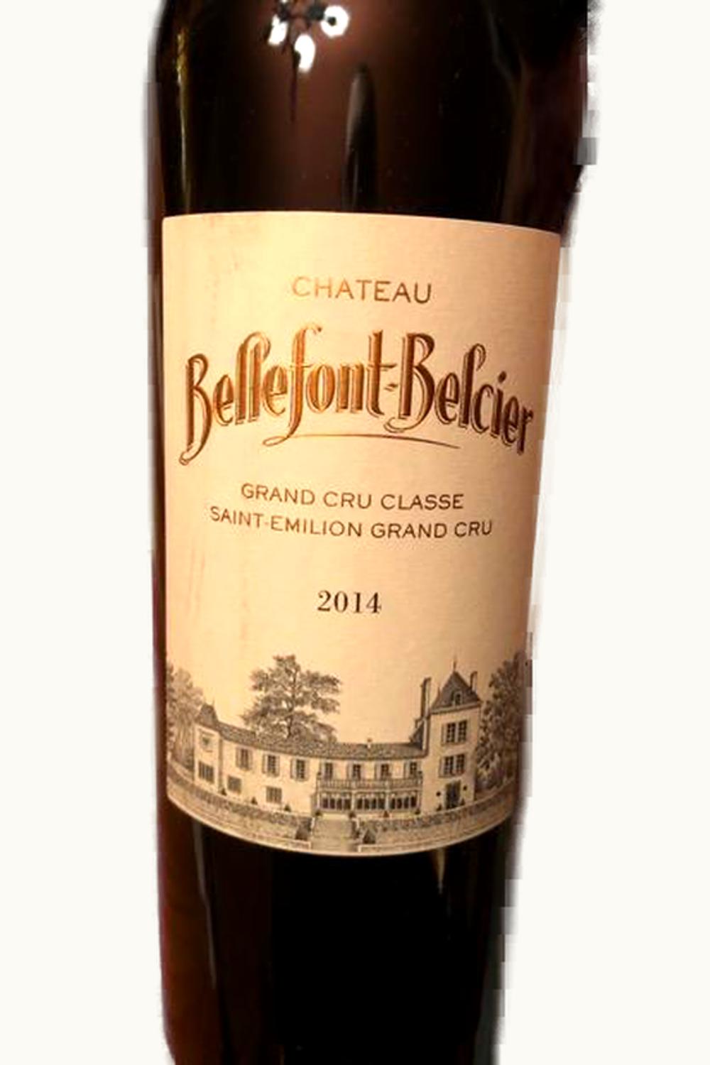 Château Bellefont Belcier Château Bellefont Belcier St. Émilion Grand Cru, 2014