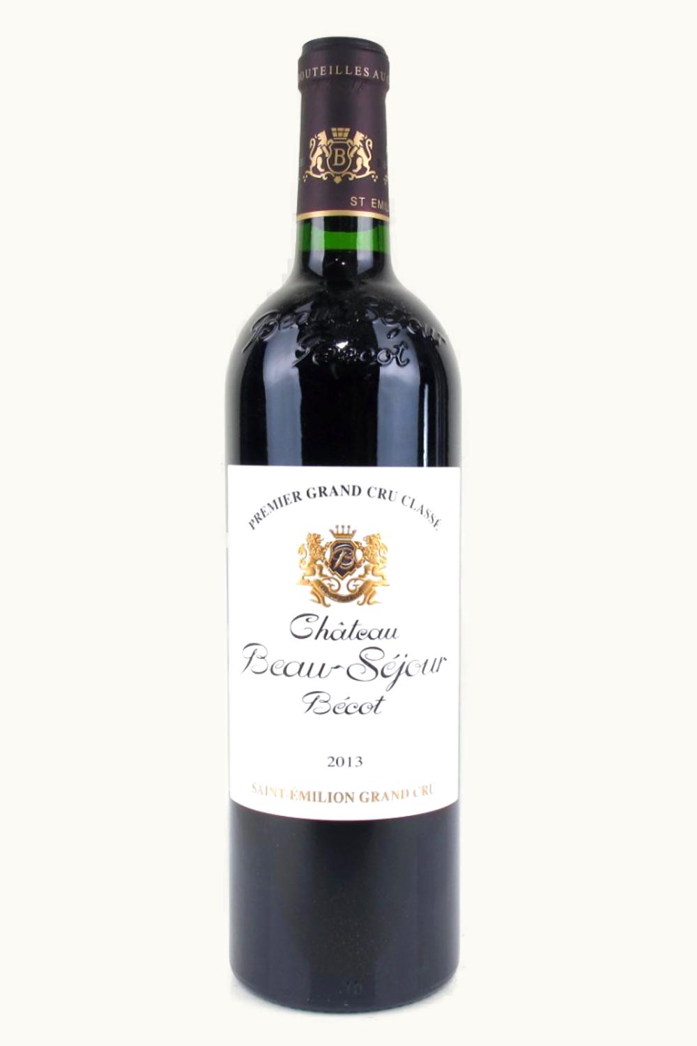 Château Beau-Séjour Bécot Château Beau-Séjour Bécot St. Émilion Grand Cru, 2013