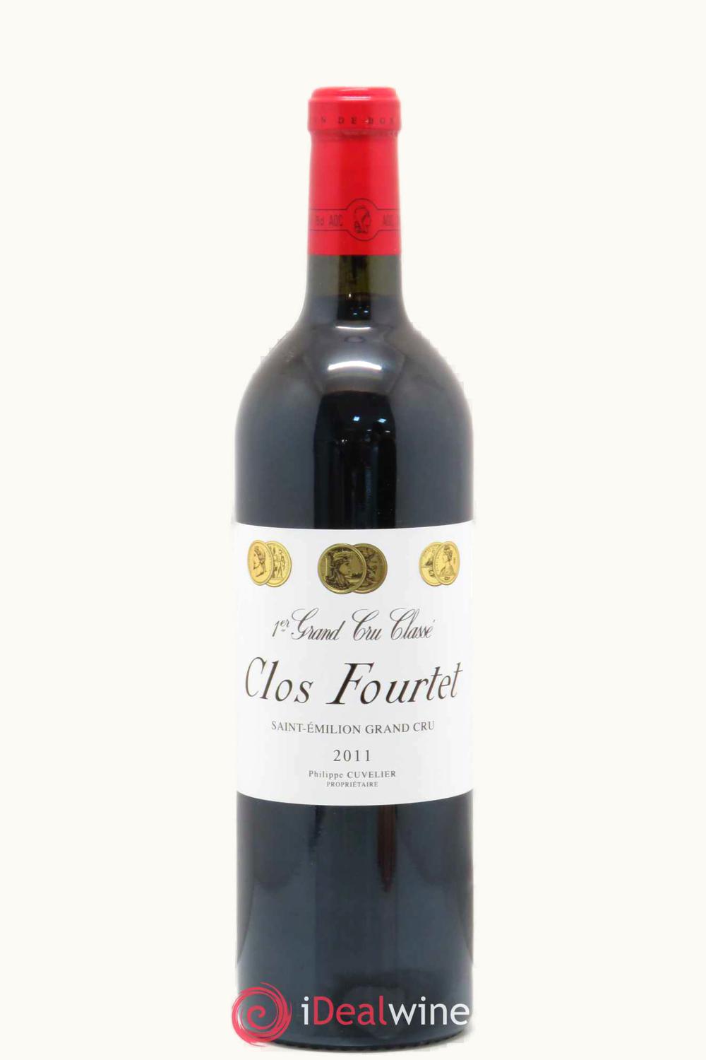 Château Clos Fourtet Clos Fourtet St. Émilion Grand Cru, 2011