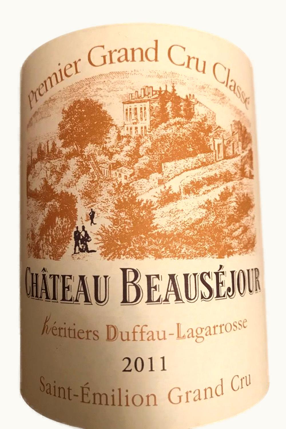 Duffau La Garosse Duffau La Garosse Beau-Séjour Bécot St. Émilion Grand Cru, 2011